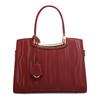 Middle-aged women's mother's bag, elegant handbag for weddings, high-end large-capacity red bag for mother-in-law at the wedding
