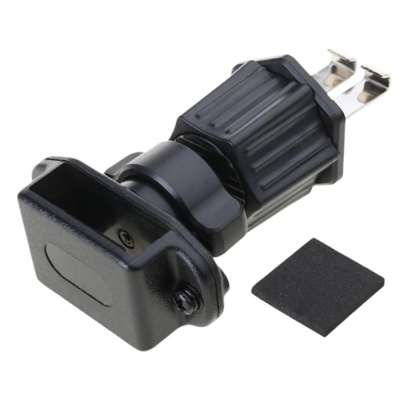 Convenient Belt Clip Car Holder Secure Mounts for Walkie Talkies On Air Vent Easy To Install 2 Way Radio Car Holder ABS