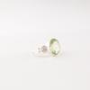 Green Amethyst Gemstone 925 Sterling Silver Jewelry Handmade Women Silver Ring RR-66-3