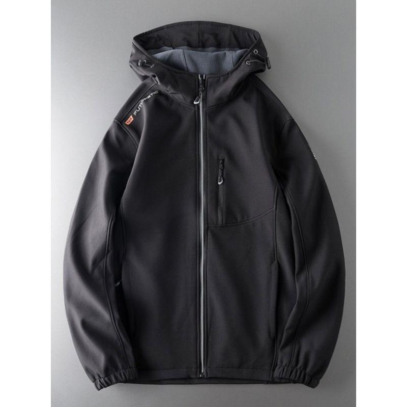 Windproof Fleece Men's Outdoor Sports Clothing Soft Shell Jacket