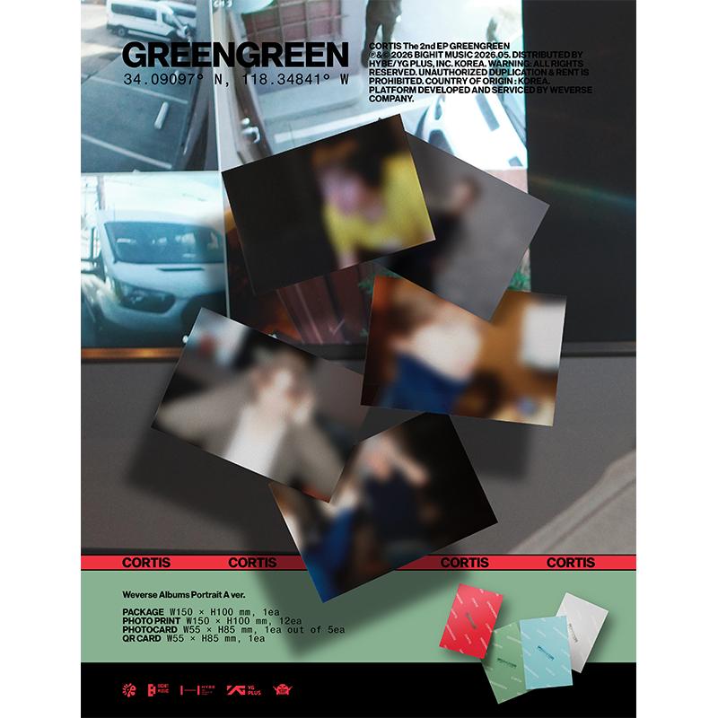 [Pre-order] CORTIS – 2nd Mini Album [GREENGREEN] Weverse Albums Ver. (Online Benefit)