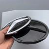 Car Sticker Benz Hot 2026 For Benz 185mm 3D ABS logo The front grille star logo badge mirror bottom For Mercedes-Benz W164 ML-cl