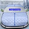 Car Rain Cover Hail Snow Shade Awning From Protective Dust Waterproof Exterior Protect Anti UV Outdoor Protector Covers 5-Layer