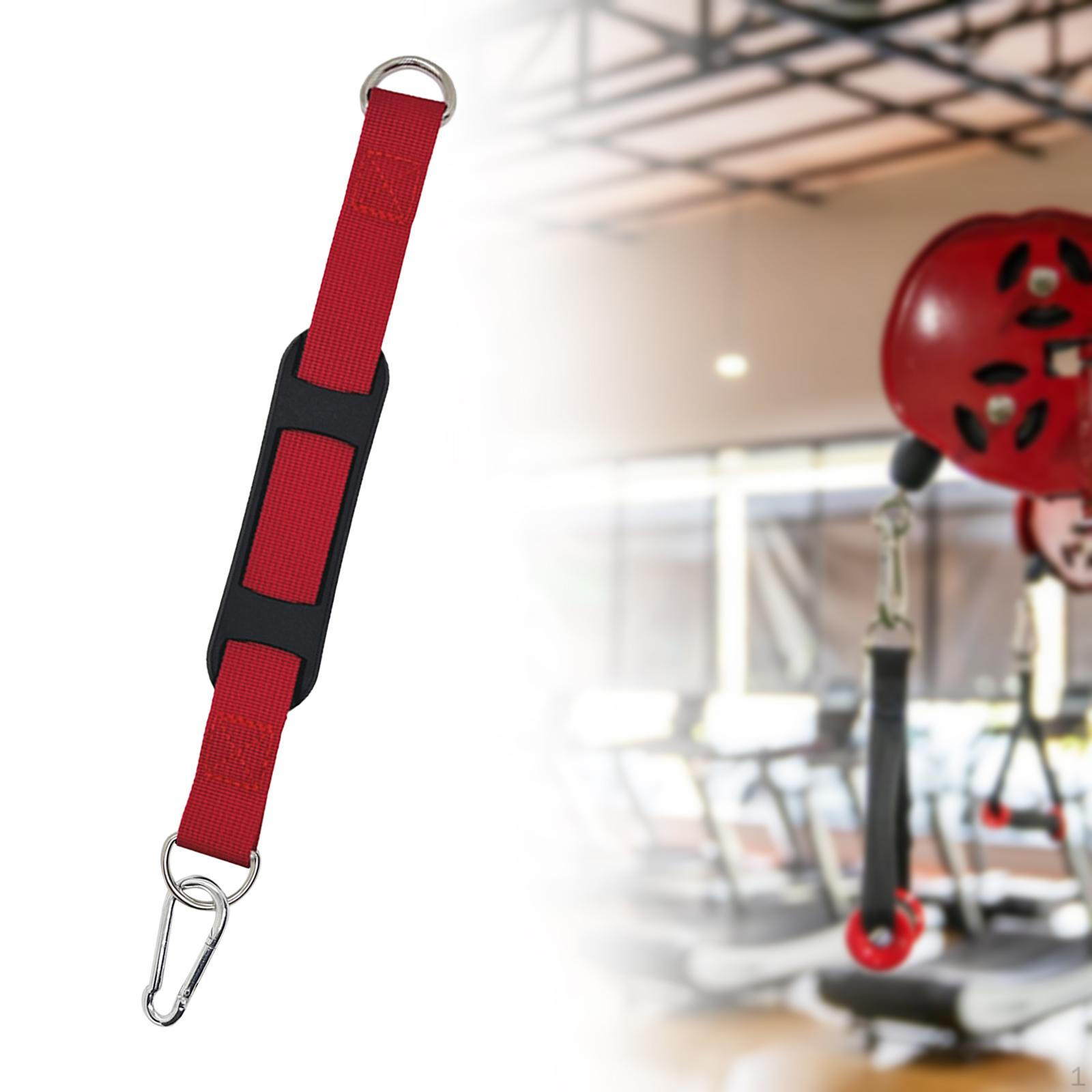 

Ремень для силовых тренировок и бодибилдинга красный