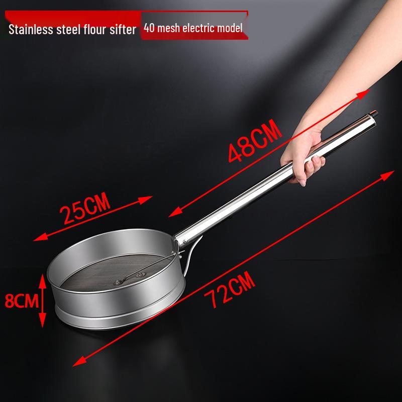 

Электрическое вибрационное сито из нержавеющей стали: Разведение шелкопряда, Просеивание песка, Распыление порошка, Сортировка муки