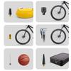 High Accuracy Bike Air Pumps Digital Display Compact Design Lightweight ABS Bike Tire Pumps Fast Inflation Device