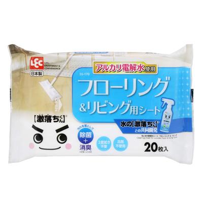 Gekiochi-kun Reck Ba Water Stain Removal Sheets SS-170 20 Sheets Flooring Living Rooms Alkaline Electrolyzed Water