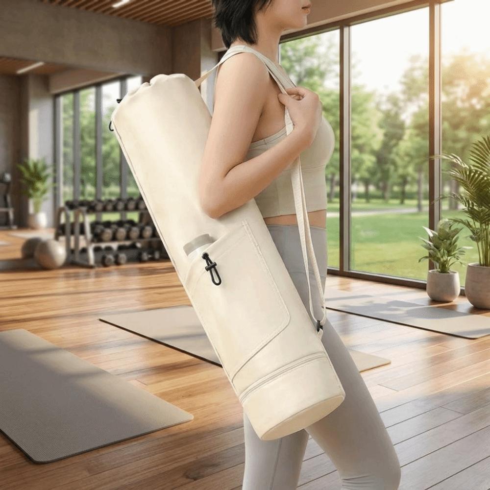 Adjustable Strap Fitness Mat Carrier Large Capacity Gym Yoga Bag Yoga Mat Storage Bag  Sports Yoga