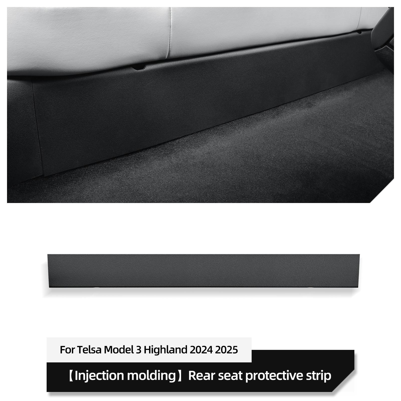 

for Tesla Model 3 Highland 2025 2025 Door Sill Strip Guard Car Threshold Protector Accessories Central Control Anti-kick Pad LHD