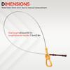 A2700104101 2700104101 Engine Parts Oil Level Display Dipstick Fit For Mercedes Benz W176 C117 A260 B260 CLA 220 GLA 2014-