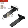 3mm Thick Hidden Floating Bracket Set Heavy Duty with Complete Screws for Wall Mount Storage Shelves Office Use