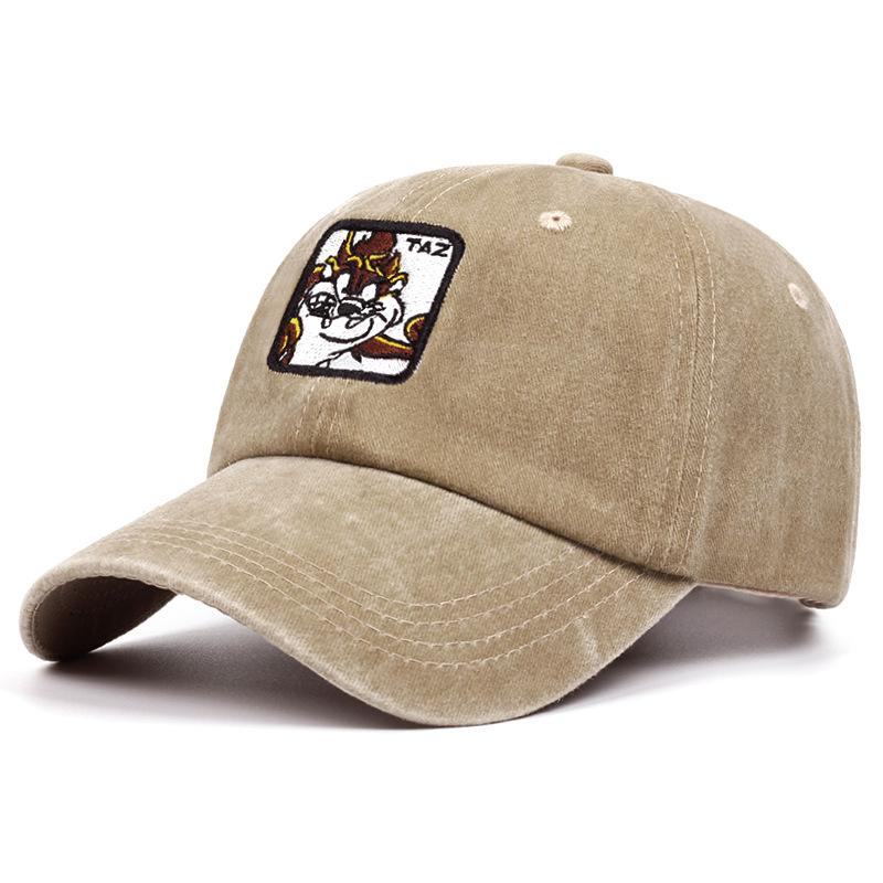 Fashion Hat New Tooth Extraction Old Washed Hat Four Seasons Versatile Sun Hat Peaked Cap Casual Fashion Accessories