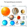 Luminous Planet  Wall Decals Glow in The Dark Fluorescent Star Stickers  Home Decoration