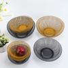 Modern Creative Bird's Nest Wrought Wire Mesh Household Fruit Basket Double Layer Snack Candy Storage Kitchen Table Fruit Plate