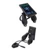 Electric Bike Display Screen Electric Bike LCD Display Meter Headlight Connector Lightweight 6 Pin Cable for 24V 36V 48V 60V