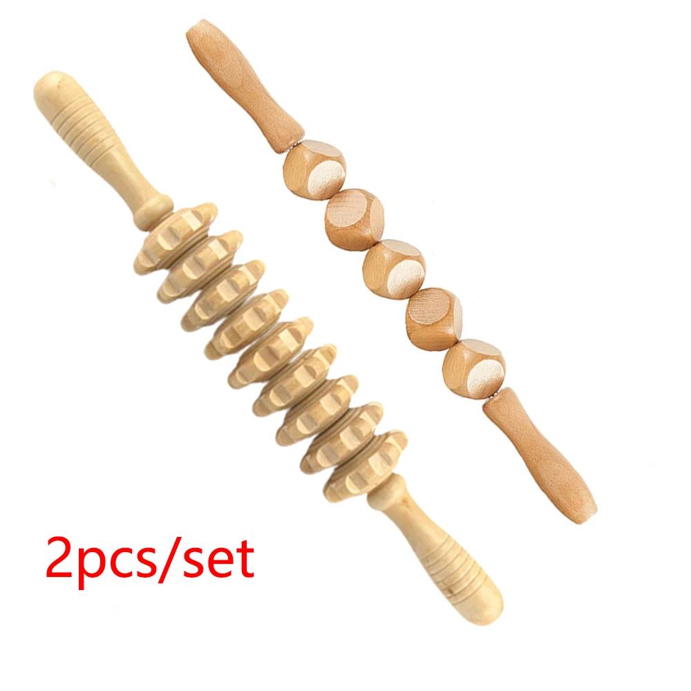 Wood Skin Scraping Therapy Complete Kit Maderotherapy Kit For Reductive Massage Professional Wood Massage Tool For Body Contour