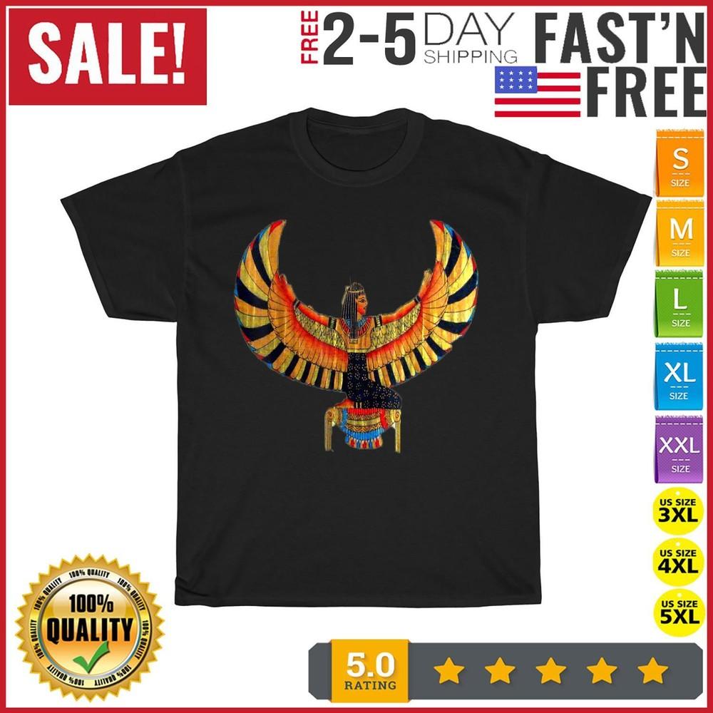 Dronning Farao T-skjorte Egypt Gudinne Isis - egyptisk kostyme T-skjorte Menn Kvinner