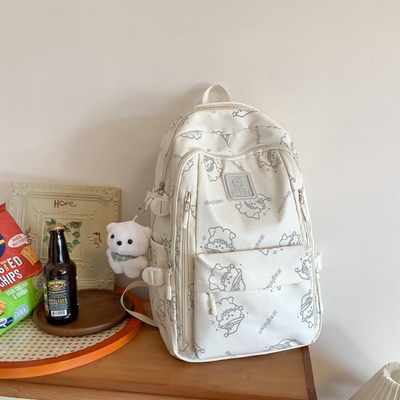 college style simple and versatile high school students junior high school students large capacity backpack computer backpack