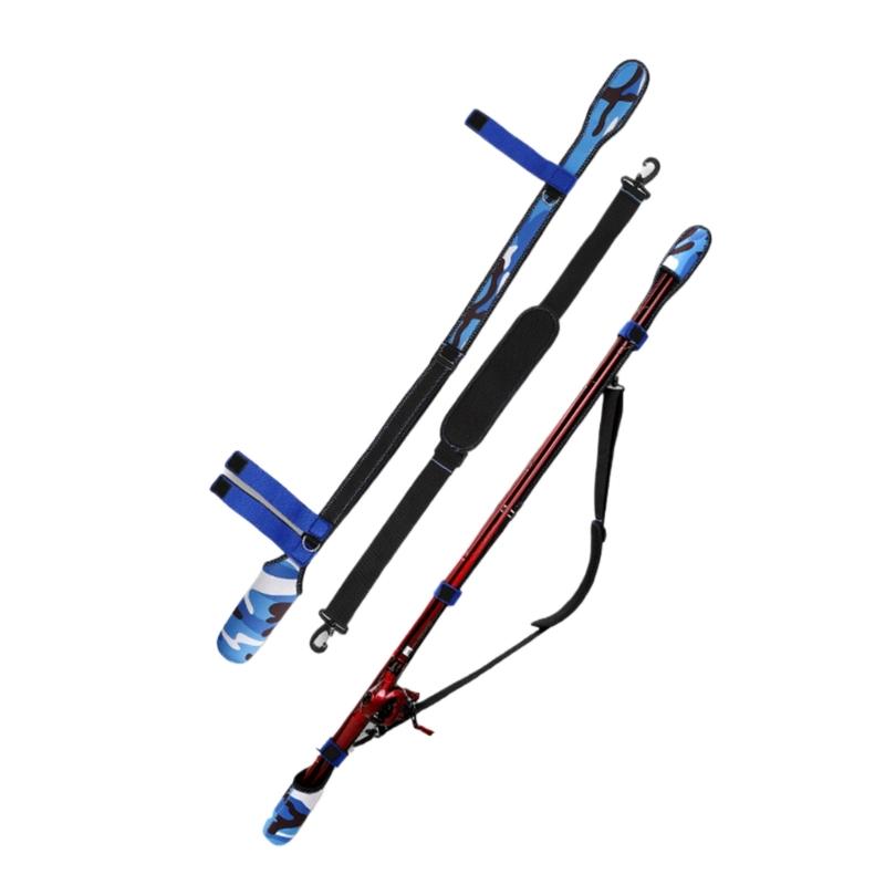 Fishing Sleeves Belt Rod Protector Adjustable Rod Cover Protector Fishing Rod Socks Carrying Strap Easy to Carry