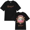 2025 Summer Funny Ballerina Capuchina Tees Ballerina Capuchina Brainrot Meme 100% Pure Cotton Printed T-shirt Unisex T-shirts