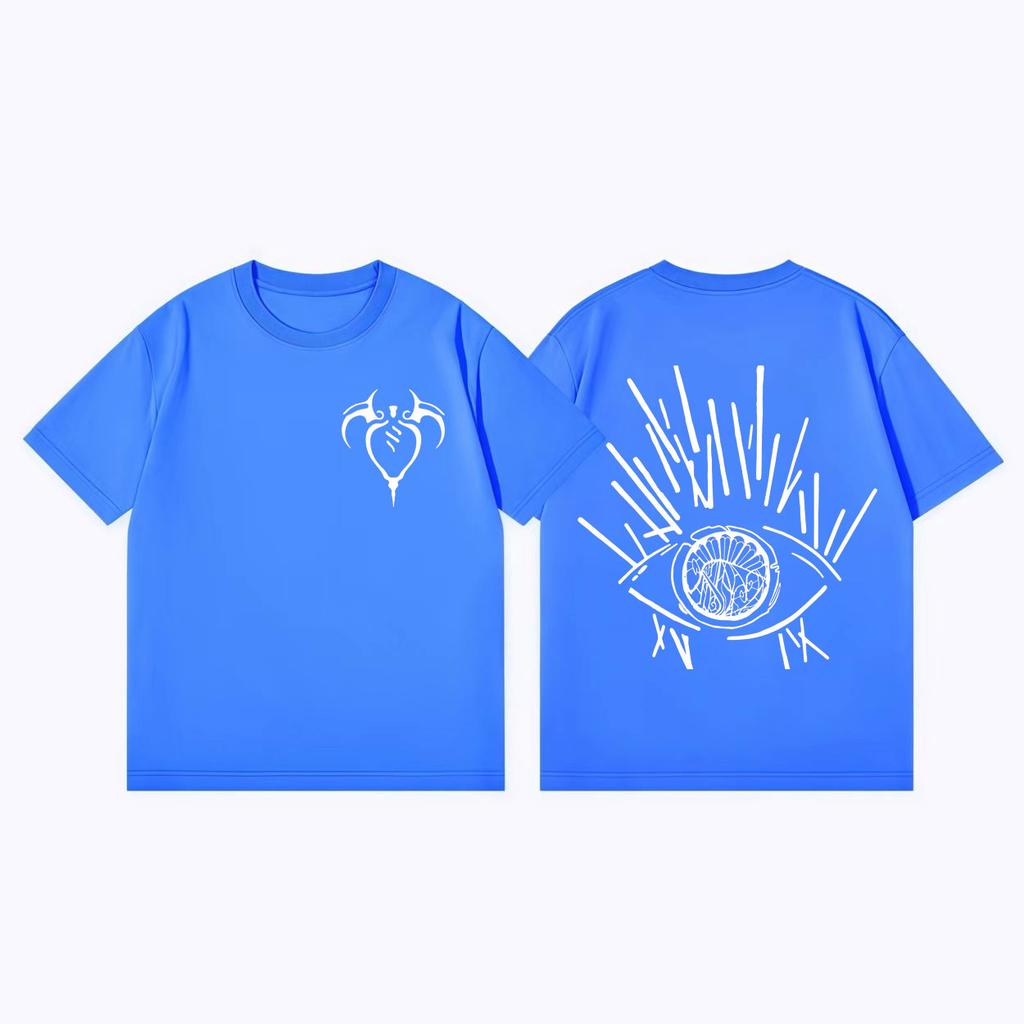 Arcane Game Merch Tshirts High Quality Fashion Short Sleeve Tshirt Men Women Clothing Casual Oversized T Shirts Streetwear