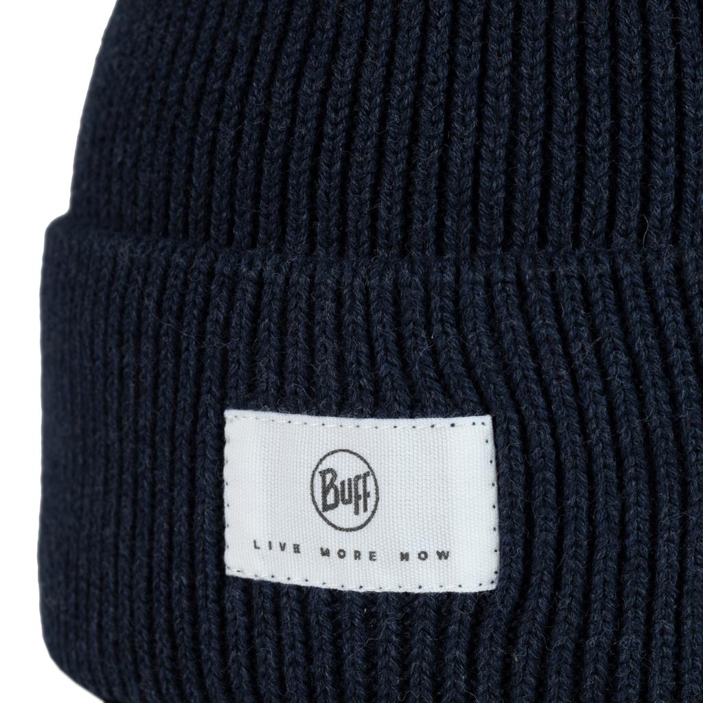 Buff Knitted Hat Beanie, Unisex navy Cap