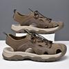 Men's Sport Sandals Comfortable Breathable Outdoor Lightweight Beach Sandals Soft Soled Closed Toe Trail Walking Casual Sandals