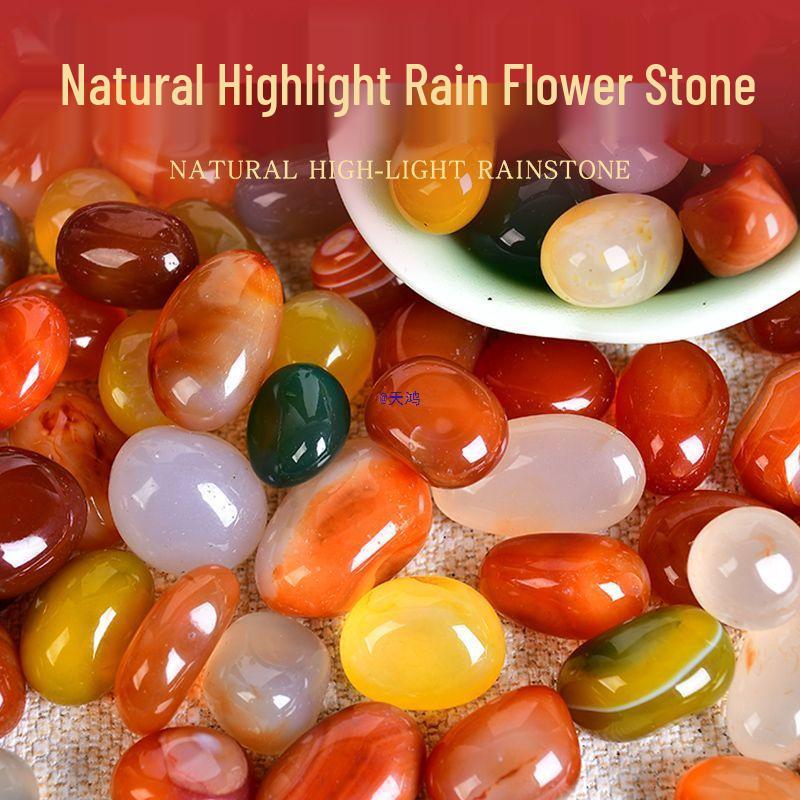 Natural Ocean Chalcedony Agate Stones for Aquariums, Gardens, and Flower Pots