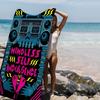 Retro Mindless Self Indulgence Band MSI Beach Towel Bath Towels Microfiber Quick Dry Custom Sand Free Beach Yoga Spa Gym Pool