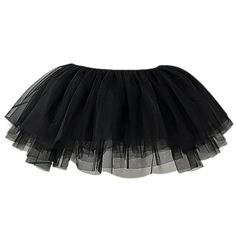 Damen 28cm Petticoat 6 Lagen Tüll Bubble Puffy Rock Ohne Reif Tüllröcke Crinoline Unterhemd Kurze Länge Halbe Unterröcke Kleid