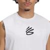 Under Armour Curry Férfi Ujjatlan Felső Fehér 1390352-100