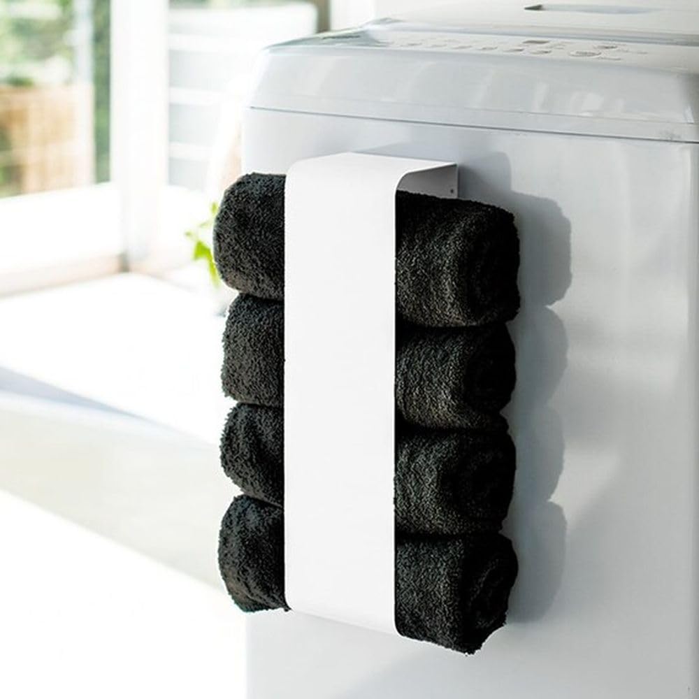 NITORI Magnetic Storage Bath Towel Holder FLAT White 8530722