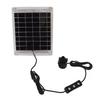 10W Monocrystalline Solar Water Pump Double Sided Power Generation Adjustable Flow with Switch