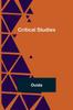 Libro Critical Studies