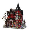 Set di Mattoncini MOC Casa Infestata 1249 pezzi Giocattoli Puzzle DIY Horror Spaventosi per Adulti Regali Decorazione Stanza