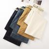 2025 Women's Yellow High Waist Straight Leg Jeans - Slimming, Cropped, Loose Fit for Spring/Autumn