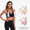 Hands-Free Front Closure Nursing Sports Bra for Pregnant and Breastfeeding Women