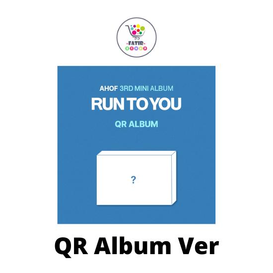 QR АЛЬБОМ Версия AHOF 3-й Мини-альбом RUN TO YOU No POB