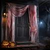 Soft Flexible Gauze for Door Frames Halloween Creepy Cloth, Spooky Gauze, Fabric Tapestry Decorations, 72 x 30inch Indoor Outdoor Realistic