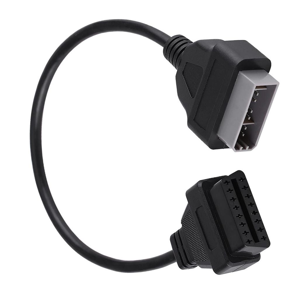 16 Pin To 14 Pin OBD2 Cable for Nissan, Diagnostic 14 Pin To 16OBD2 Adapter Connector Diagnostic Scanner Extension Cable
