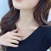 BELLA BOX I Love You 520 Gorgeous Elegant Pendant Necklace For Women Charm Wedding Engagement Gemstones Pearl Clavicle Chain Female Gifts