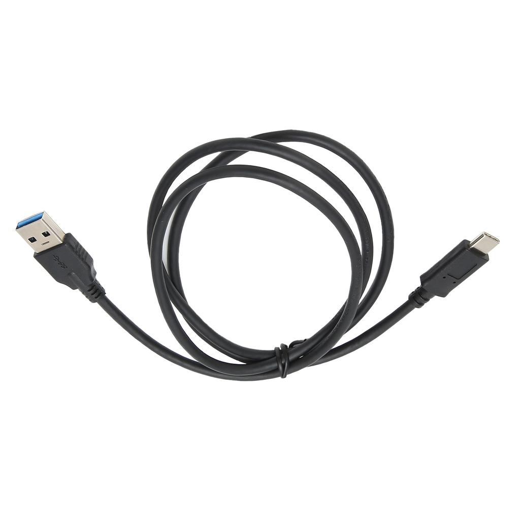 Charging Cable Black PVC 1 Meter Fast Speed TypeC USB3.1 to USB3.0 Charger Cord