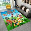 Cartoon P-Patrol Cute Dog Carpet Rug for Playroom Bedroom Living Room Sofa Home Decor,kid Game Area Rug Non-slip Floor Mat