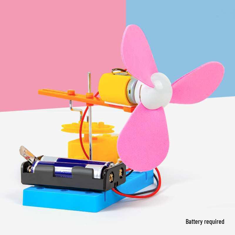 DIY Kids  Electric Oscillating Fan Science Kit: Creative Experiment Set