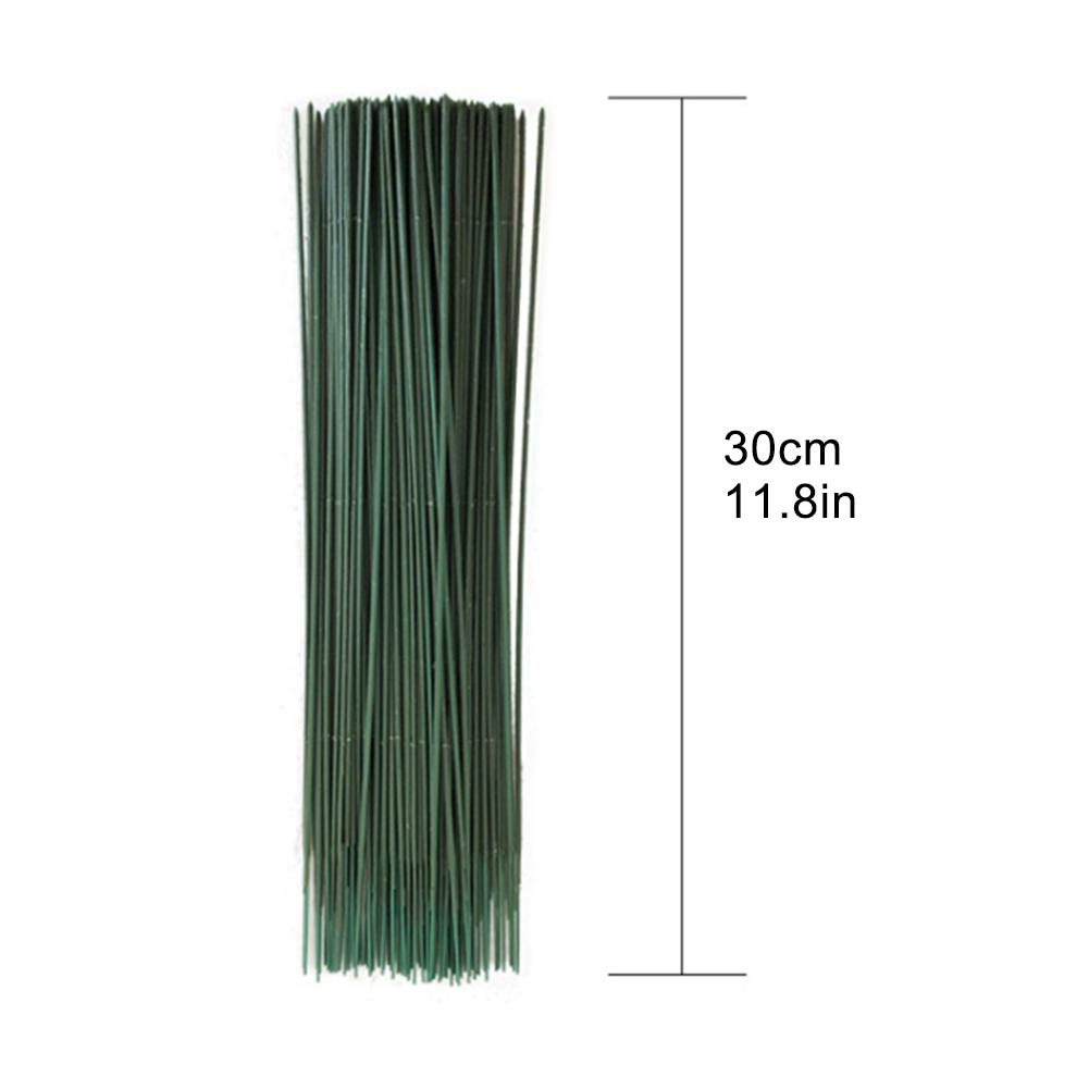 100pcs Plastic Floral Stem, Artificial Flower Rod Home Decor Art DIY Ornament  Room DecorationFor The Crafts Person