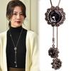 Sweater Chain Accessories Necklace Women'S Japan And Korea Snowflake Sweater Chain Long Autumn And Winter Versatile Decoration Fringed Pendant