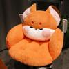 Зимова товстіша подушка Маленький лис Ту-ту Кіт Подушка для стільця для спальні зі спинкою Одна офісна подушка для довгого сидіння Подушка для сідниць Гуртожиток