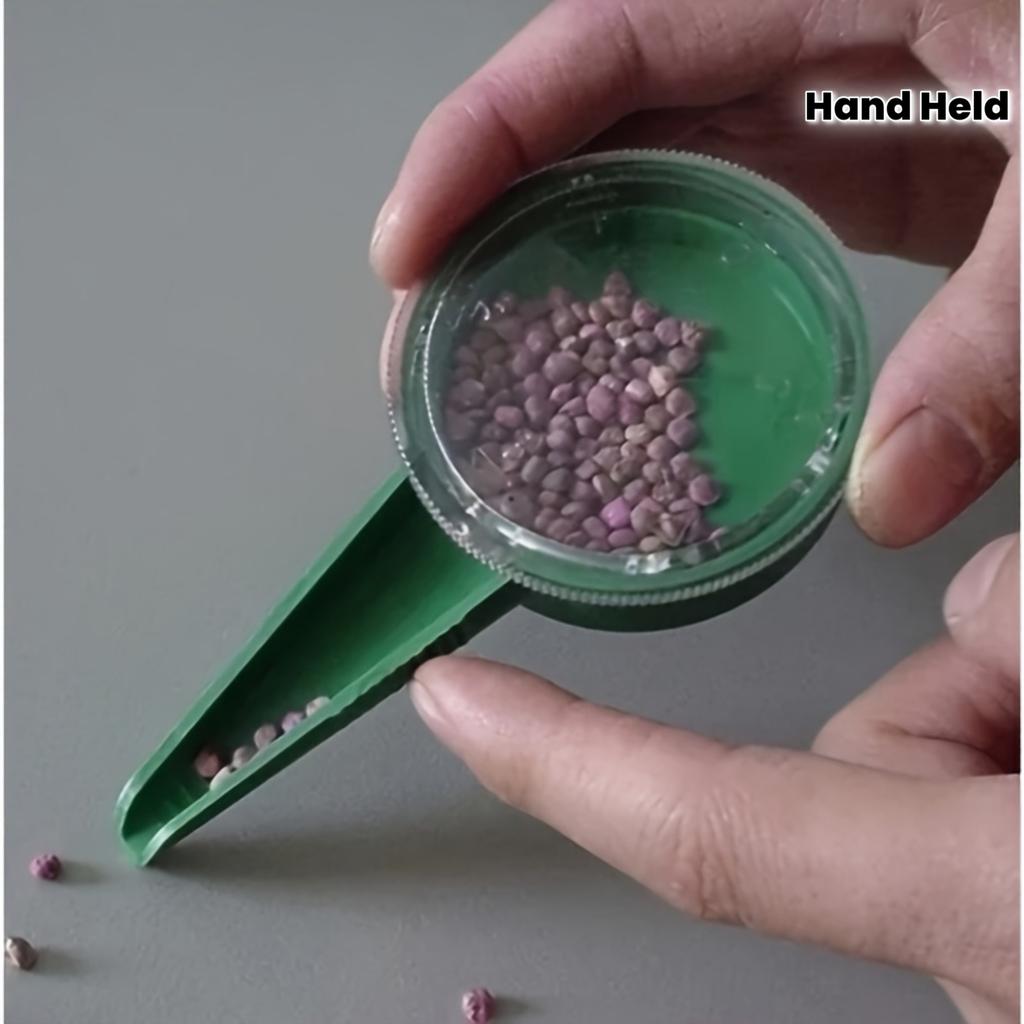 2Pcs Gardening Seeding Tool, Adjustable To 5 Seed Sizes, Suitable for Different Size Seeds