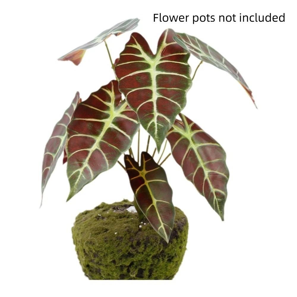 Реалистичное Искусственное Растение Лист Павлина 10 Голов Декоративное Растение Искусственные Листья Дерева Домашний Декор Style B