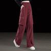 Women's Loose Fit High-Waist Cargo Pants